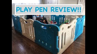 Baby Care Play Pen and Mat Review [upl. by Lupee]