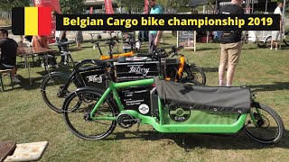 Belgian Cargo bike Championship 2019 Antwerp [upl. by Kirk464]