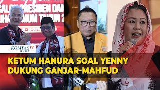 Respons Ketum Partai Hanura OSO Soal Yenny Wahid Dukung Ganjar Mahfud di Pilpres 2024 [upl. by Hjerpe]