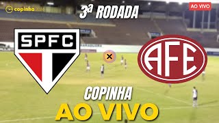 SÃO PAULO X FERROVIÁRIA AO VIVO  COPINHA 2024  COPA SÃO PAULO DE FUTEBOL JÚNIOR AO VIVO [upl. by Hallimaj]