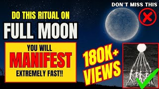 ✅Why Full Moon Rituals Speed Up Manifestation Explained  Full Moon January 2023 [upl. by Silloh]