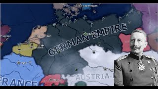 HOI4 Great War Redux Germany Timelapse [upl. by Osrock303]