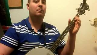 The Concertina Reel  Irish Tenor Banjo [upl. by Ahsikit]