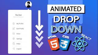 Dropdown Menu  React Tutorial for Beginners [upl. by Tamberg]