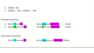 Counterexample example in Predicate Logic [upl. by Ronoc]