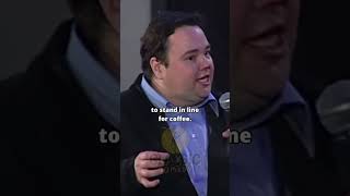 John Pinette  Line at Starbucks 2004 shorts standupcomedy comedyshorts classic comedy [upl. by Nerek]