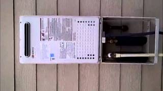 Noritz Tankless Water Heater Installation [upl. by Annel]