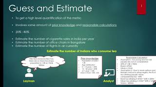 Easiest way to solve the guesstimation problems [upl. by Annasiul]