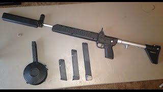 Suppressed KelTec Sub 2000 Demo and Shooting [upl. by Cazzie]