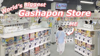 World’s BIGGEST Gashapon Store  100 Gashapon Challenge 🧸 [upl. by Tedie587]