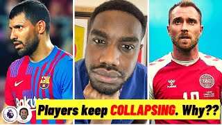 Why do footballers keep COLLAPSING DOCTOR discusses recent heart problems in football [upl. by Nagol]