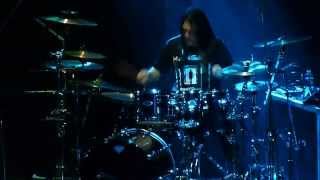 Mike Mangini drum cam  Zero Tolerance John Petrucci  10122012  Sao Paulo Brazil [upl. by Kancler]