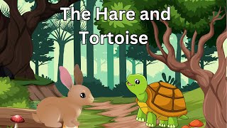 The Hare and Tortoise story in Englishbedtime storySlow and steady win the raceshortstory [upl. by River]