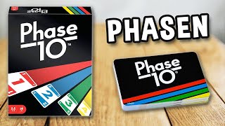 PHASE 10 Die Phasen  Spielregeln TV Spielanleitung  Mattel Games [upl. by Ardnovahs500]