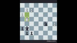 01 King confined to rank Rc3  Qc3  prophylactic move  chess prophylaxis ending [upl. by Hagood92]