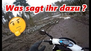 UPDATE zum Fischteich  Endurofahrer machen alles kaputt im Wald [upl. by Thurston821]