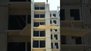 Lifting of Precast Balcony Slab [upl. by Ginsburg461]