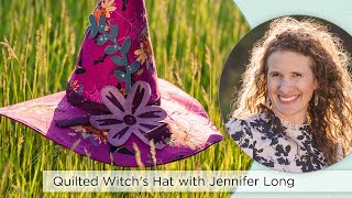 How to Make a Quilted Witch Hat  Free Project Tutorial [upl. by Rosabel344]