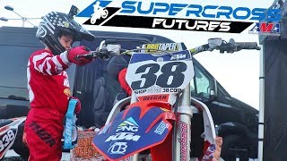 Dean Wilson Goes Down at Glendale Deegans Race Supercross [upl. by Bobbye]