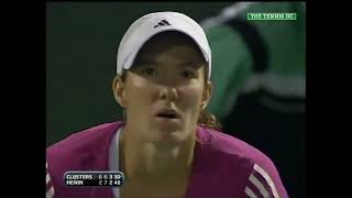 Justine Henin v Kim Clijsters  2010 Miami SF Highlights [upl. by Leasim]