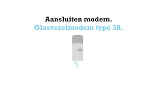 Aansluiten Glasvezelmodem Type 3a [upl. by Kosel]