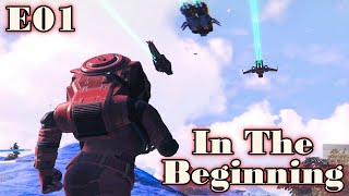 Blitzing Through The Start  No Mans Sky Worlds  Episode 01 [upl. by Eisenstark212]