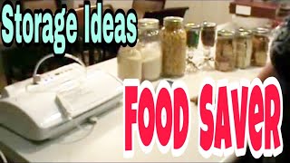 Long Term Food Storage  Shelf Stable with Food Saver Mylar Mason Jars or 5 Gallon Buckets [upl. by Benkley]