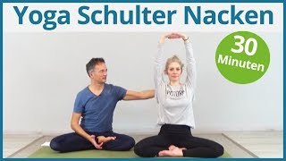 Yoga Schulter Nacken ✅ 30 Minuten intensive Dehnung und Kräftigung [upl. by Pelligrini]