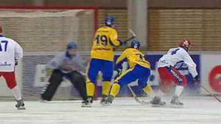 Sweden grabs World Bandy Championship [upl. by Iggie]