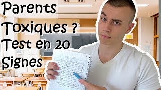 Parents toxiques  Faites le test en 20 signes [upl. by Cas316]