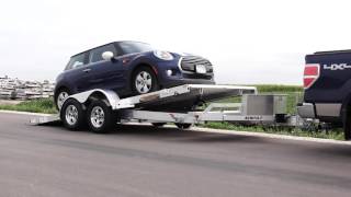 Aluma  8216 Power Tilt  Loading a 2014 MINI Cooper [upl. by Tolecnal316]