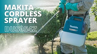 Makita Cordless Sprayer  DUS054RF DUS054Z [upl. by Beatrix629]