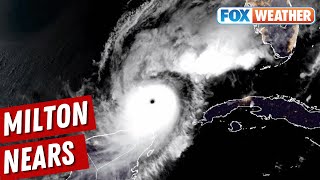 FOX Weather Hurricane Specialist Bryan Norcross on Tuesday Evening Milton Developments [upl. by Llenad]