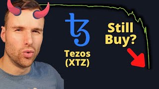 Tezos is suffering 😔 because XTZ Crypto Analysis [upl. by Garald]