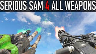 Serious Sam 4  All Weapons Showcase [upl. by Fulks]