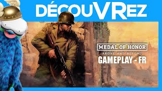 DécouVRez  MEDAL OF HONOR VR  Above amp Beyond  Gameplay Quest 2 FR  VR Singe amp Thorix [upl. by Enenstein]