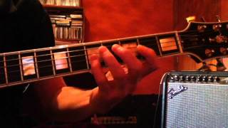 10 easy Jazz guitar licks over IIm7 V7 Imaj7 [upl. by Nednil221]