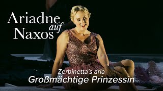 Zerbinettas aria ‘Großmächtige Prinzessin’ – ARIADNE AUF NAXOS Strauss – Royal Swedish Opera [upl. by Camey612]