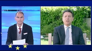 Italia Europa Le interviste del Corriere ai leader Giuseppe Conte Movimento 5 Stelle [upl. by Llednil891]