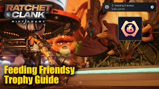 Ratchet amp Clank Rift Apart • Feeding Friendsy Trophy Guide Collect 10 Zurpstones for Trudi [upl. by Ennair]