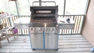 Weber Summit S470 Unboxing Assembly and Demo in 4k [upl. by Nored515]