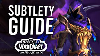 Subtlety Rogue Guide For War Within Season 1 Talents Hero Specs Rotation And More [upl. by Laurence]