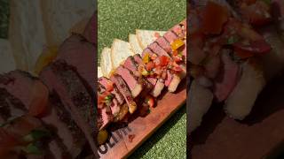 Entrecote met pico de gallo recept  BBQuality [upl. by Yoo516]