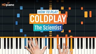 How to Play quotThe Scientistquot by Coldplay  HDpiano Part 1 Piano Tutorial [upl. by Akenom]