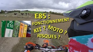 Rouler en moto avec du superéthanol E85 [upl. by Ahtibbat942]