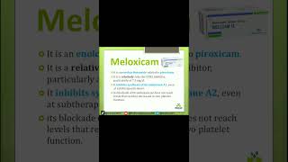 Meloxicam Uses Dosage and Side Effects Explained nsaids medical pharmacology [upl. by Cletis]