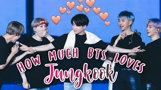 How Much BTS Loves Jungkook [upl. by Pyne]