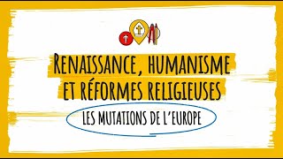 Lessentiel en 3 minutes  Renaissance humanisme et réformes religieuses [upl. by Cassady]