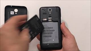 How to install SD and SIM card into ZTE ZFive 2 LTE [upl. by Sylvanus212]