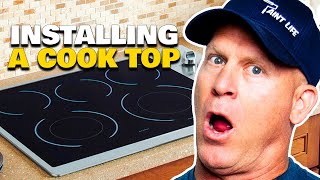 INSTALLING ELECTRIC COOKTOP DIY Range or Stove Top Installation Instructions [upl. by Backer]